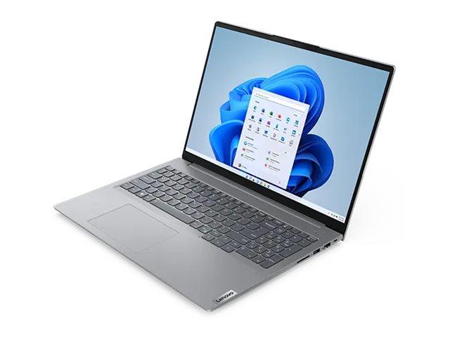 Lenovo ThinkBook 16 G6 ABP 21KK - 180°-Scharnierdesign - AMD Ryzen 7 7730U / 2 GHz - Win 11 Pro - Radeon Graphics - 32 GB RAM - 1 TB SSD NVMe - 40.6 cm (16") - Sieslack GmbH - Lenovo Store Hamburg