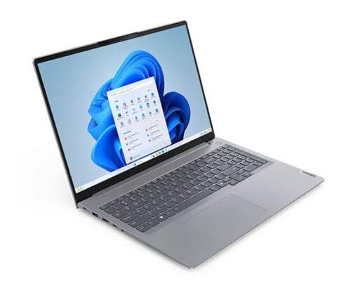 Lenovo ThinkBook 16 G7 IML 21MS - 180°-Scharnierdesign - Intel Core Ultra 5 125U / 1.3 GHz - Win 11 Pro - Intel Graphics - 32 GB RAM - 1 TB SSD NVMe - 40.6 cm (16") - Sieslack GmbH - Lenovo Store Hamburg