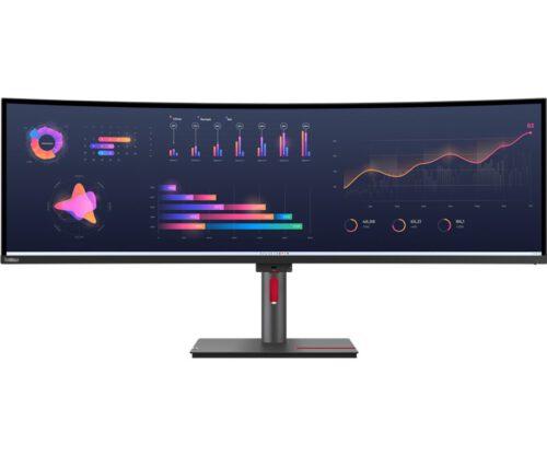 Lenovo ThinkVision P49w-30 – LED-Monitor – gebogen – 124.5 cm (49″)