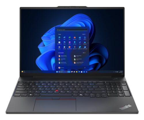 Lenovo ThinkPad E16 Gen 2 21MA – 180°-Scharnierdesign – Intel Core Ultra 7 155H / 1.4 GHz – Win 11 Pro – Intel Arc Graphics – 32 GB RAM – 1 TB SSD TCG Opal Encryption 2, NVMe – 40.6 cm (16″)